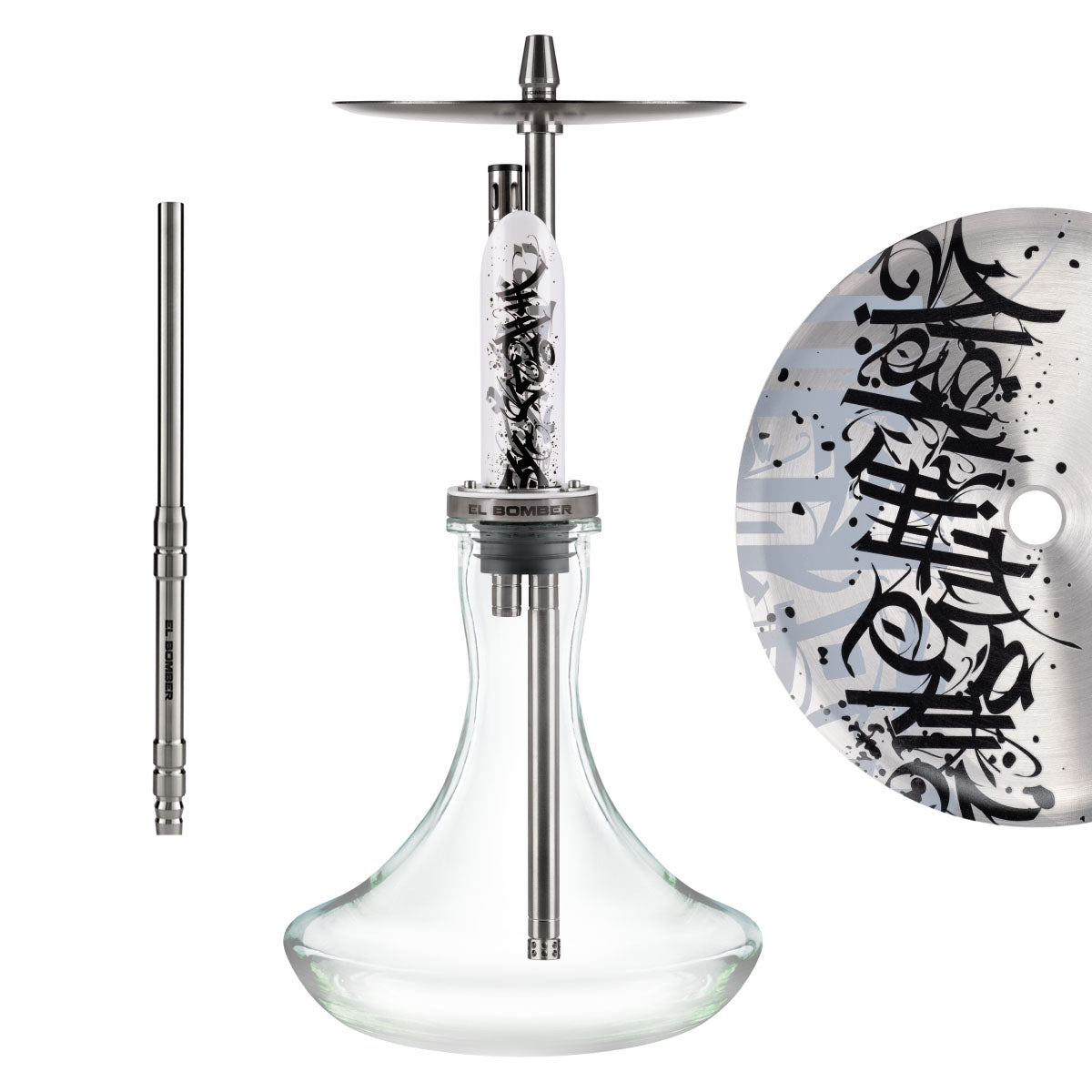 El Bomber Hookah- CALLIGRAPHY